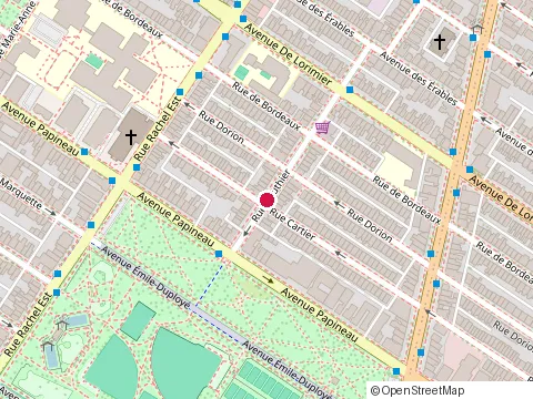 Location of Lyne Legault Architecte Paysagiste/Landscape Arc Hi at 3432 Rue Cartier, Montréal