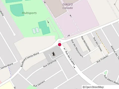 Location of M & M Tech Béton at 890 Rue des Érables Local 108, Salaberry-de-Valleyfield