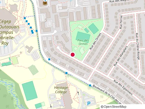 Location of M C Maintenance at 15 Rue des Étudiants, Gatineau