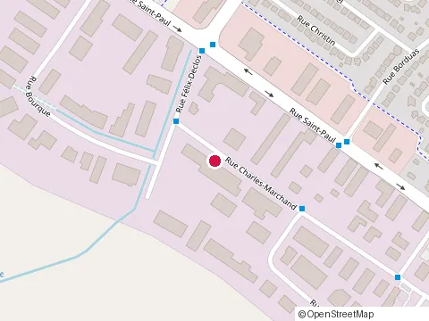 Location of M Charpente - M12X40 at 306 Rue Charles Marchand, Repentigny