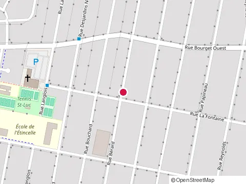 Location of M d Renovation Enr at 341 Rue Bérard, Granby