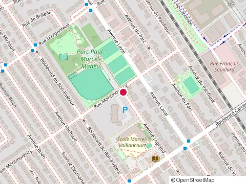 Location of M E C Club d'Escrime Montmorency at 150 Avenue Legrand, Laval