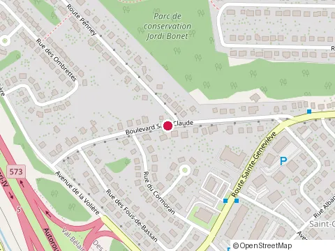 Location of M Fortier Construction Inc. at 12640 Boulevard St Claude, Québec