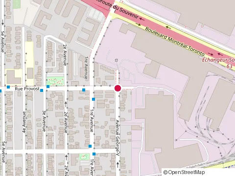 Location of M Fournier Excavation Inc at 673 avenue George-V, Lachine