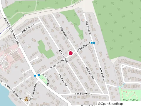 Location of M Leduc Excavation at 173 Rue Meloche, Vaudreuil-Dorion