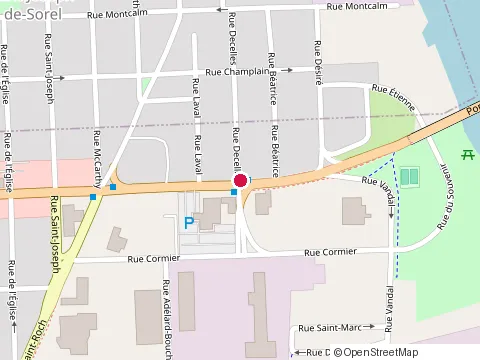 Location of M Sorel at 700 route 132, Sorel-Tracy