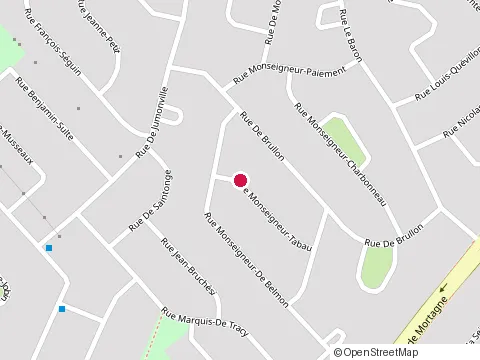 Location of M V Maconnerie Inc at 239 Rue Monseigneur-Tabau, Boucherville