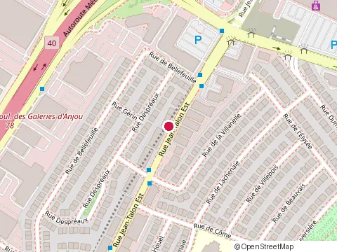 Location of M Z Construction at 6305 Rue Jean-Talon E, Saint-Léonard