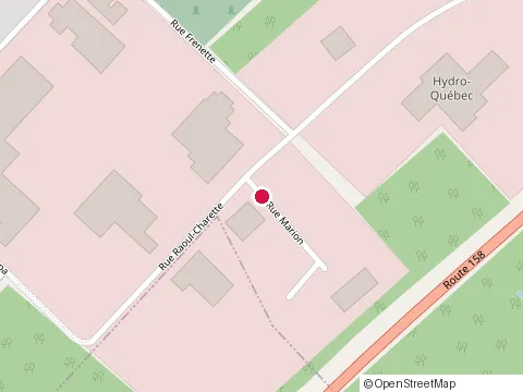 Location of M. Trottier Electricite Inc at 740 Rue Marion, Joliette
