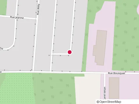 Location of M.B.K. Nadeau Construction Inc. at 576 Rue Ferland, Granby