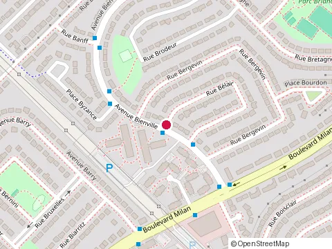 Location of Ma Maison Blanche at 6240 Rue Bélair, Brossard