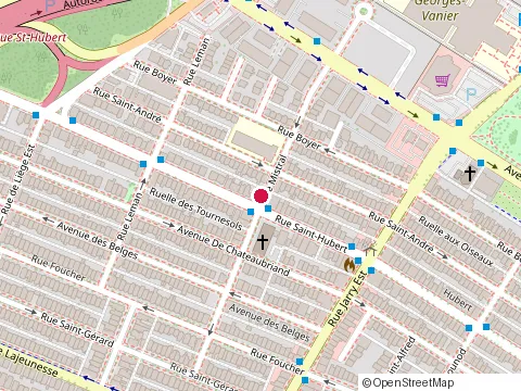 Location of Ma Petite Clinique at 808 Rue Mistral, Montréal