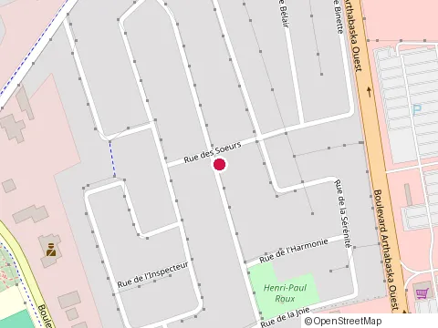 Location of Maa Onnerie Lehoux Inc at 115 Rue de l'Amitie, Victoriaville
