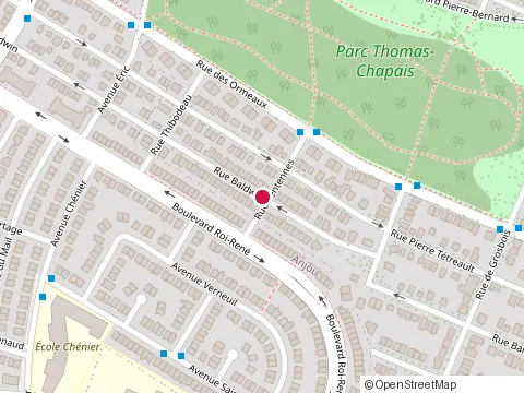 Location of Mab Elite Construction at 5572 Rue Baldwin, Montréal