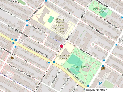 Emplacement de Mackay Centre And Philip E. Layton Schools au 6333 Rue de Terrebonne, Montréal