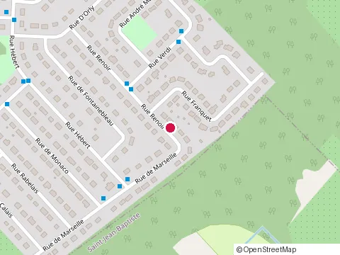 Location of Maconnerie Alain Lavoie Inc. at 1126 Rue Renoir, Mont-Saint-Hilaire