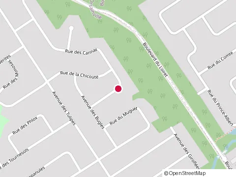 Location of Maçonnerie Amp (2002) Inc. at 738 Rue des Chaînons, Québec