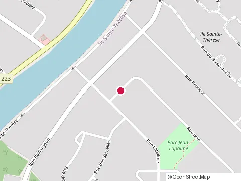 Location of Maçonnerie Bernier Inc at 76 Rue Jean-Baptiste, Saint-Jean-sur-Richelieu