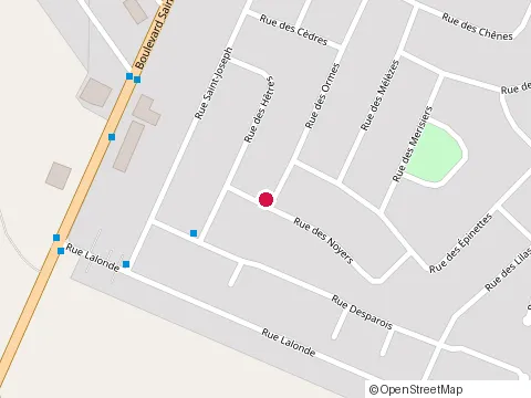 Location of Maçonnerie d. Beaulieu at 13 Rue des Noyers, Mercier
