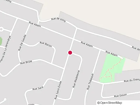 Location of Maconnerie du Saguenay at 143 Rue Madeleine, Chicoutimi