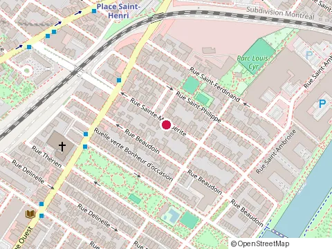 Location of Maçonnerie Duchesne Flibotte & Fils at 211 Rue Sainte-Marguerite, Montréal