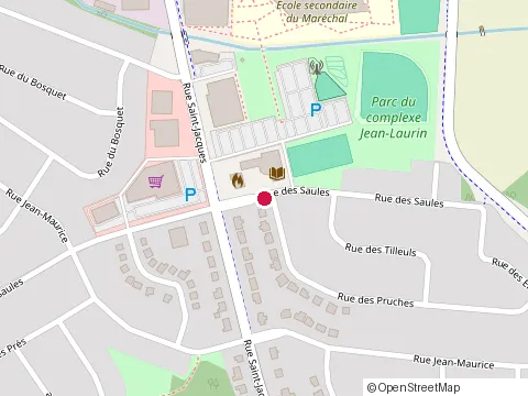 Location of Maconnerie G Plouffe at 15195 Rue des Pruches, Mirabel