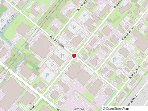 Location of Maçonnerie Georges Hamel at 850 Rue Bergeron, Drummondville