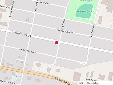 Location of Maconnerie Gilles Pineault Inc at 3567 Rue du Roi-Georges, Jonquière
