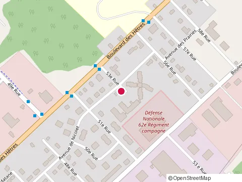 Location of Maçonnerie Harvey at 1663 53E Rue, Shawinigan