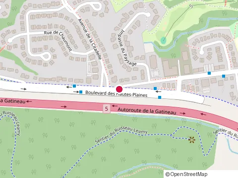 Location of Maçonnerie Jm Inc at 446 Blvd. des Hautes-Plaines, Gatineau