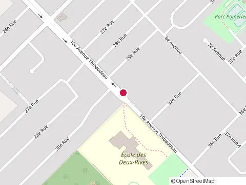 Location of Maconnerie Joel Paquet at 3125 avenue 10E, Saint-Georges