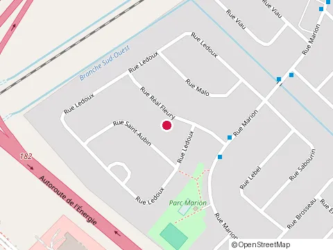 Location of Maconnerie Marco at 1205 Rue Malo, Trois-Rivières