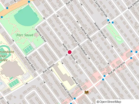 Location of Maçonnerie Mbc Inc. at 11124 avenue Bellevois, Montréal