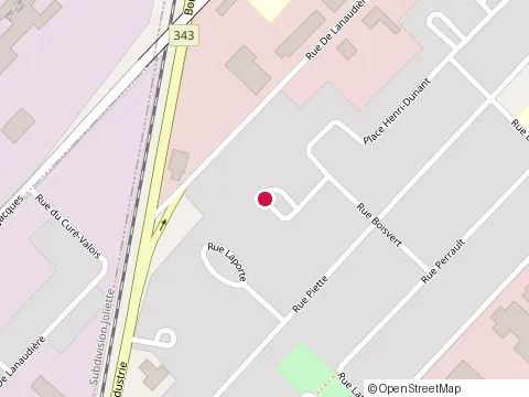 Location of Maconnerie Mc at 1166 place Henri Dunant, Joliette