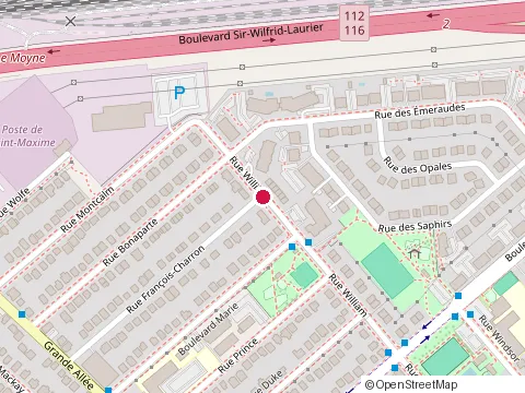 Location of Maconnerie Mc Ltee at 1844, Rue Victoria, Saint-Hubert