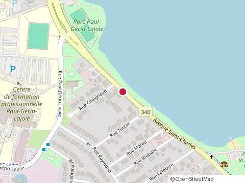 Location of Maçonnerie Ml at 378 Avenue Saint-Charles, Vaudreuil-Dorion