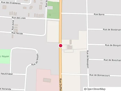 Location of Maçonnerie Ml Girouard at 1163 Rue Dufferin, Granby