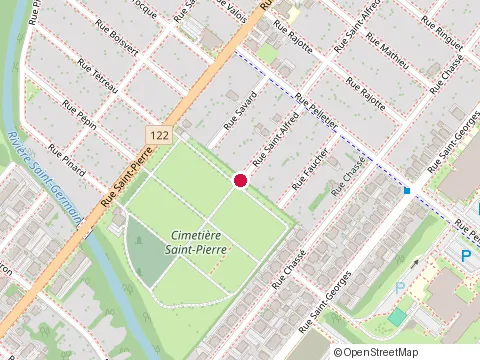Location of Maconnerie Ng Lupien at 850 Rue Saint-Alfred, Drummondville