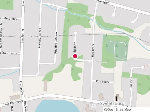 Location of Maconnerie Noiseux & Frere Inc at 100 Rue Guillotte, Cowansville