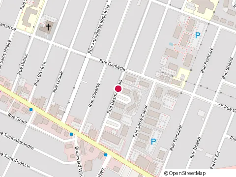 Location of Maçonnerie Oligny Inc at 27 Rue Desmarchais, Longueuil