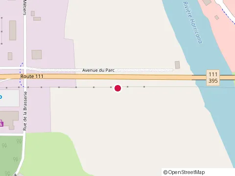 Location of Maconnerie Rioux Inc at 2357 route de l'Aeroport, Amos