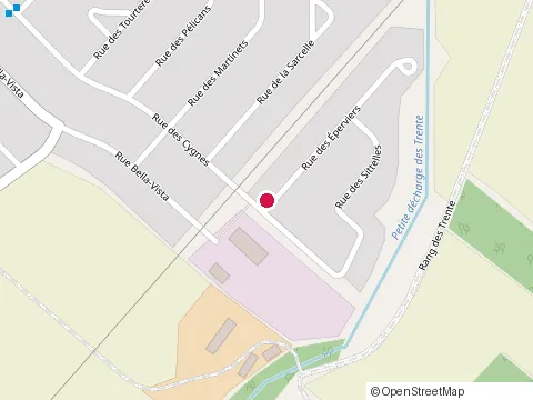 Location of Maçonnerie S.Rodrigue at 58 Rue de la Tourterelle, Saint-Jean-sur-Richelieu