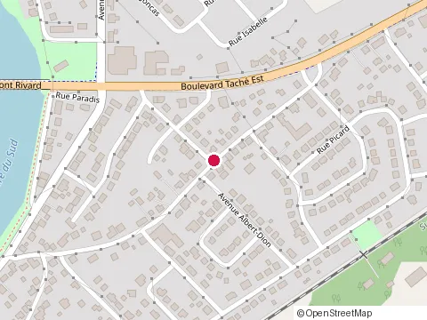 Location of Maconnerie Sylvain Audet Inc at 283 Rue Saint-Ignace, Montmagny