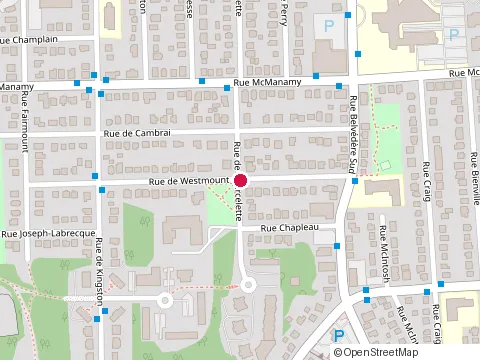 Location of Maconneries Claude Rousseau at 787 Rue de Westmount, Sherbrooke