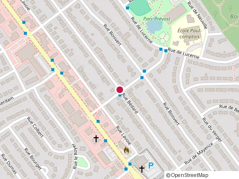 Location of Maconneries Michel Plouffe at 1636 Rue Bédard, Laval