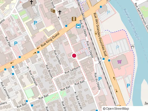 Location of Madame B at 83 Rue Wellington S, Sherbrooke