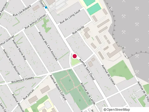 Location of Madek Construction at 2560 Avenue St David, Québec