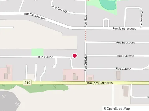 Location of Madelinot Réno at 935 Rue Claude, Saint-Jean-sur-Richelieu