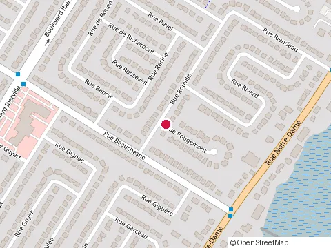 Location of Madon Excavation & Deneigement at 36 Rue Rougemont, Repentigny
