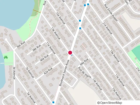 Location of Maduco - Entrepreneur Général at 3821 13E Avenue, Laval